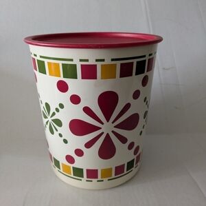 Tupperware One Touch Happy Hacienda Canister